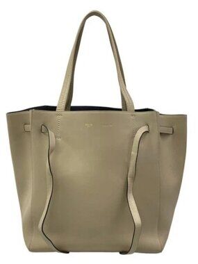 CELINE Cabas Phantom Small With Belt 176023XNA.08QU Beige Leather - Tote Bag